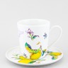 Чашка с блюдцем чайная ф. Колокол рис. Лимоны (микс) в Москве