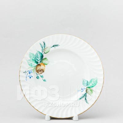 Тарелка плоская 18 см ф. Витая рис. В саду