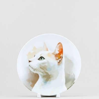 Тарелка плоская 20 см ф. Универсал рис. Мой питомец. Багира