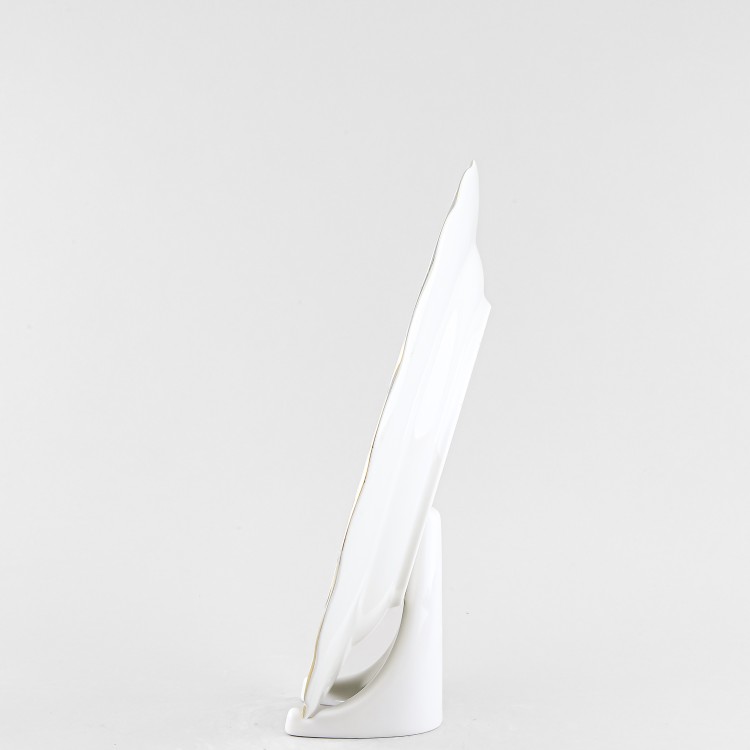 Тарелка плоская 27 см ф. Тюльпан рис. Кобальтовая сетка в Москве