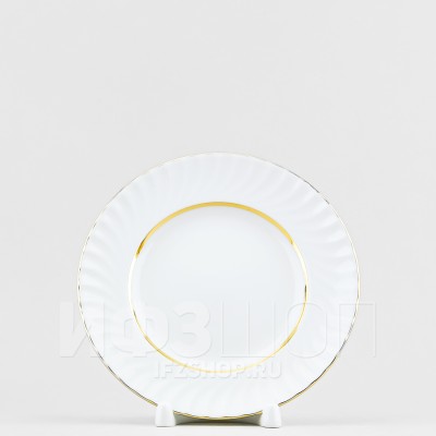 Тарелка плоская 15 см ф. Витая рис. Белоснежка