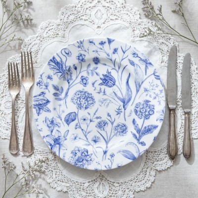 Тарелка плоская 24 см ф. Идиллия рис. Беатриче