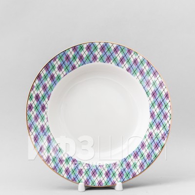 Тарелка глубокая 22 см ф. Глубокая рис. Лапландия