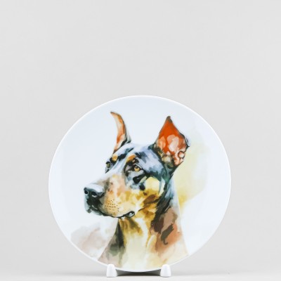 Тарелка плоская 20 см ф. Универсал рис. Мой питомец. Босс