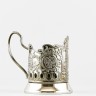 Подстаканник никелированный с чернью, Храм Спаса-на-Крови