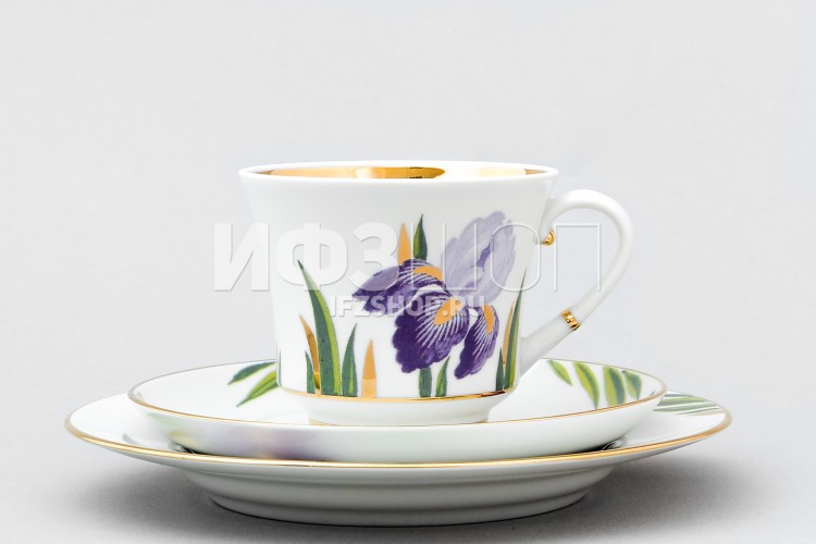 Комплект чайный ф. Банкетная рис. Ирисы в Москве