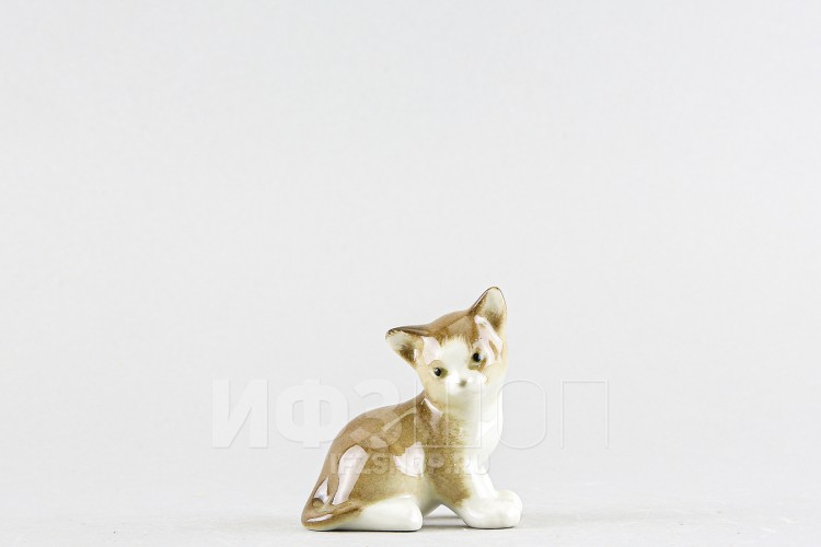 Котенок Парамоша Коричневый (высота 5.9 см) в Москве