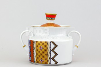 Сервиз чайный ф. Банкетная рис. Русский стиль, 14 предметов