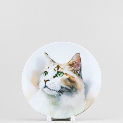 Тарелка плоская 20 см ф. Универсал рис. Мой питомец. Муся