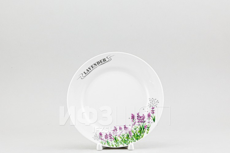 Тарелка плоская 17.5 см ф. Идиллия рис. Лаванда 
