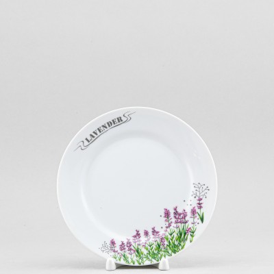 Тарелка плоская 17.5 см ф. Идиллия рис. Лаванда