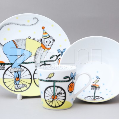 Детский набор рис. Солнечный цирк, 3 предмета