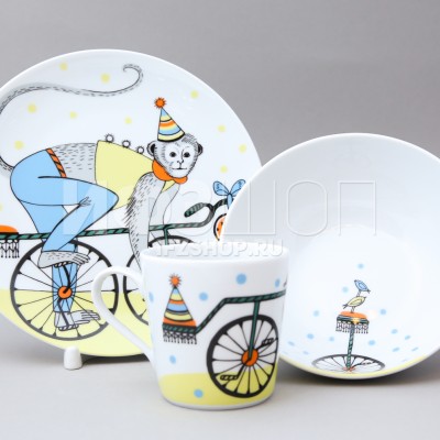 Детский набор рис. Солнечный цирк, 3 предмета