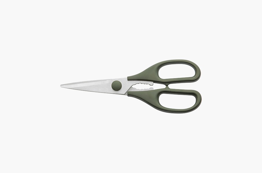 Ножницы универсальные для кухни, 20 см, зеленые, серия Inge