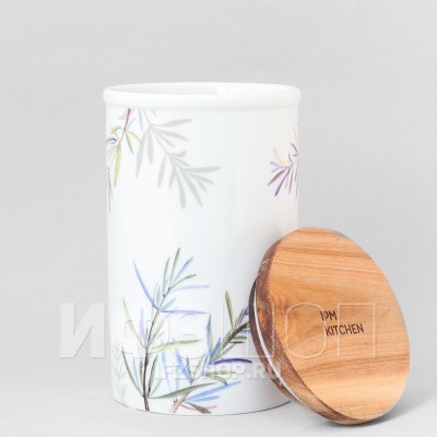 Банка ф. Стандартная высокая рис. Розмарин