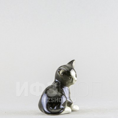 Котенок Парамоша Серый (высота 5.9 см)