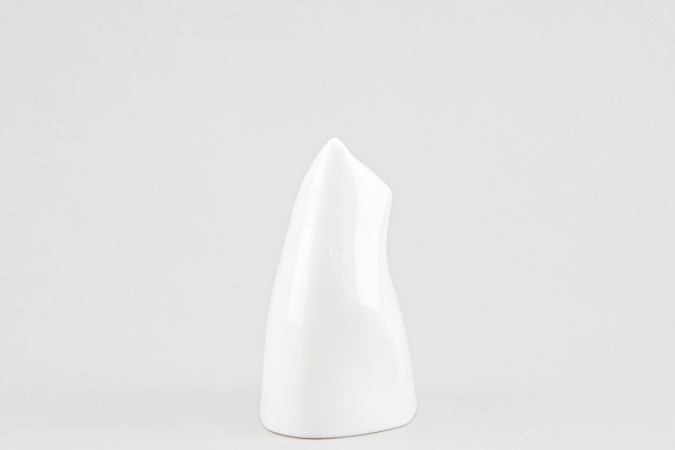 Кот идущий Белый (высота 9.4 см) 