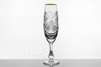 Набор из 6 бокалов для шампанского 170 мл ф. 6874 серия 1000/1 (Мельница с отводкой)