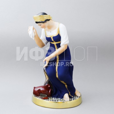 Девушка с разбитым кувшином (высота 22.7 см)