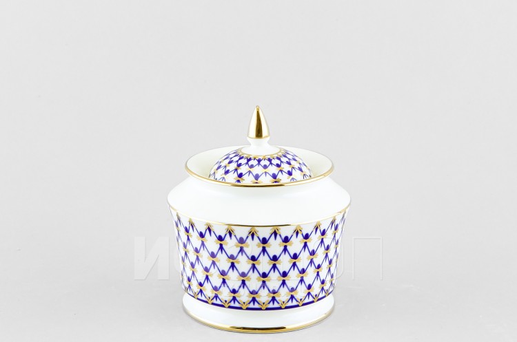 Сахарница ф. Юлия рис. Кобальтовая сетка в Москве