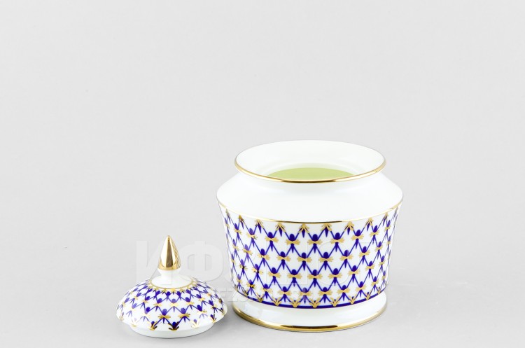 Сахарница ф. Юлия рис. Кобальтовая сетка в Москве