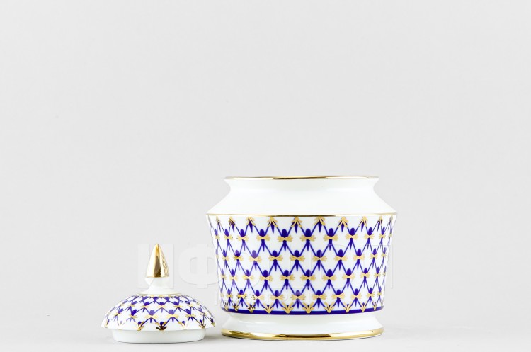 Сахарница ф. Юлия рис. Кобальтовая сетка в Москве