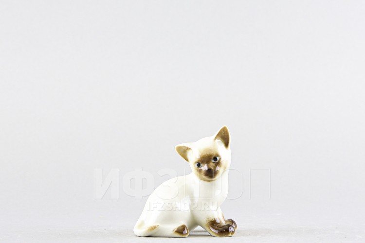 Котенок Парамоша Сиамский (высота 5.9 см) в Москве