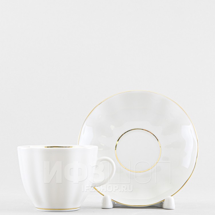 Чашка с блюдцем кофейная ф. Тюльпан рис. Белоснежка в Москве