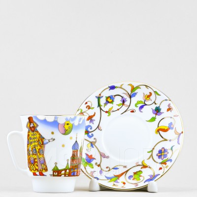 Чашка с блюдцем кофейная ф. Майская рис. Московский собор
