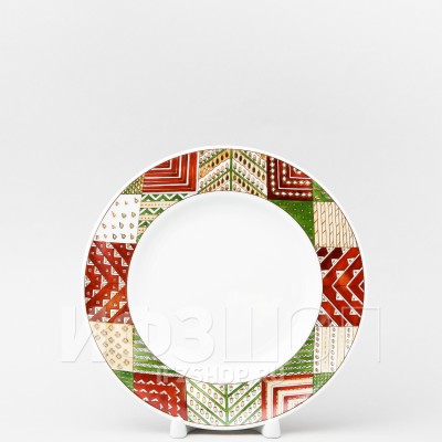 Тарелка плоская 18 см ф. Гладкая рис. Милый