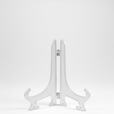 Подставка для тарелок диаметром 20-30 см пластиковая складная