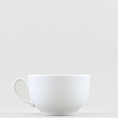 Чашка чайная ф. Янтарь рис. Белый