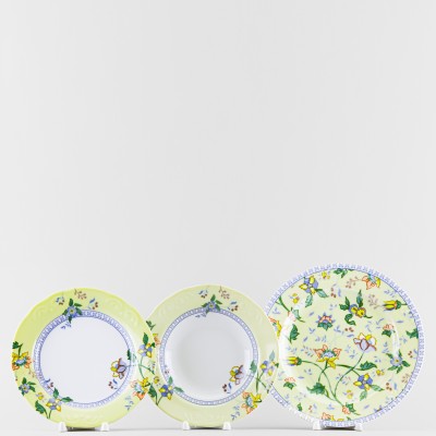 Набор тарелок ф. Надежда рис. Ваниль, 6 персон 18 предметов