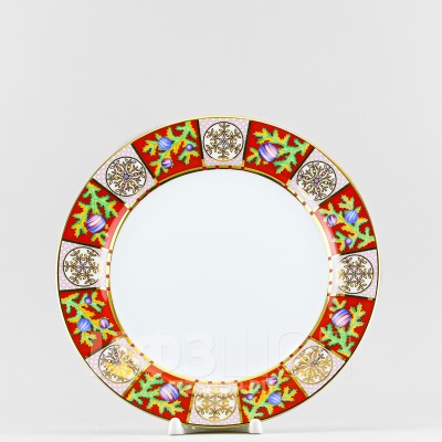 Тарелка плоская 24.5 см ф. Европейская-3 рис. Морозный январь