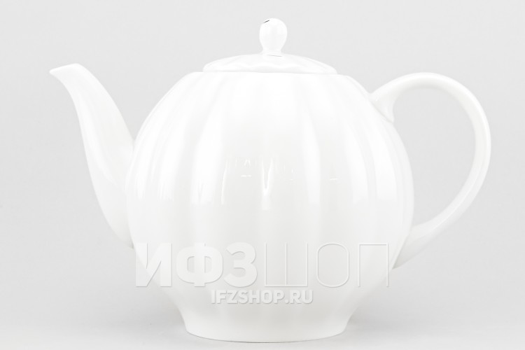 Чайник доливной ф. Тюльпан рис. Белый 