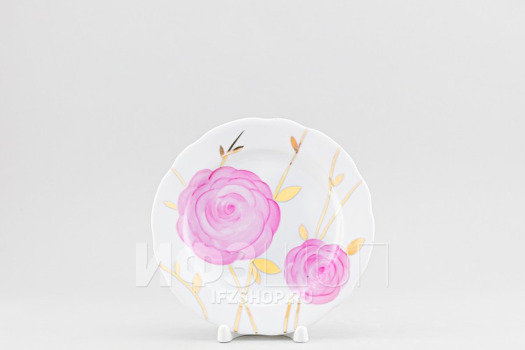 Тарелка плоская 17.5 см ф. Вырезной край рис. Весенний 