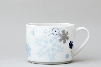 Чашка чайная ф. Баланс-2 рис. Снежинки