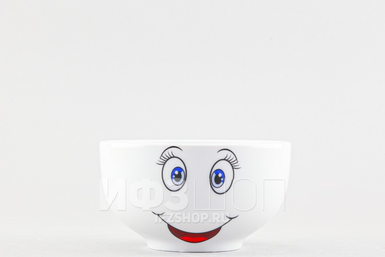 Пиала 330 мл рис. Улыбайся 