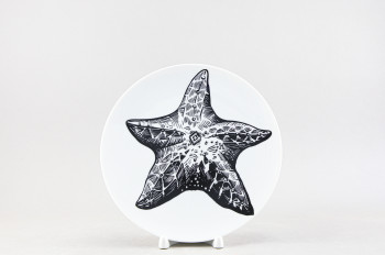 Тарелка плоская 20 см ф. Универсал рис. Starfish / Морская звезда