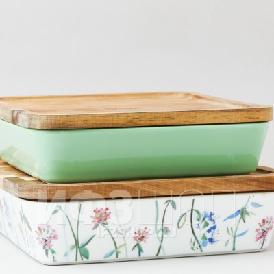 Набор квадратных форм для запекания рис. Травы, 2 предмета