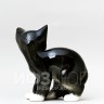 Кошка черная (высота 14 см) в Москве