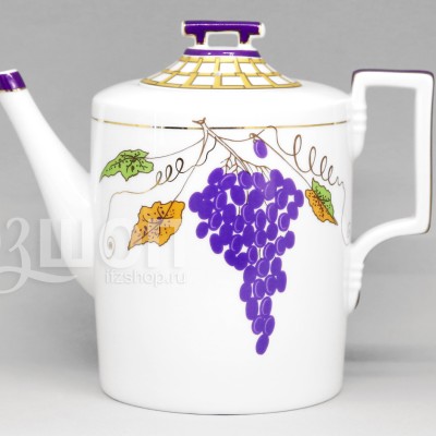 Чайник заварочный ф. Гербовая 1000 мл рис. Гроздь