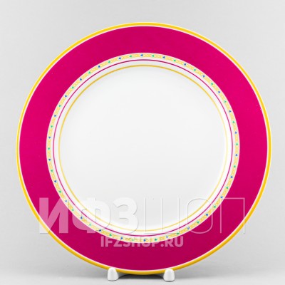 Тарелка плоская 27 см ф. Европейская-2 рис. Воскресный (пурпур)