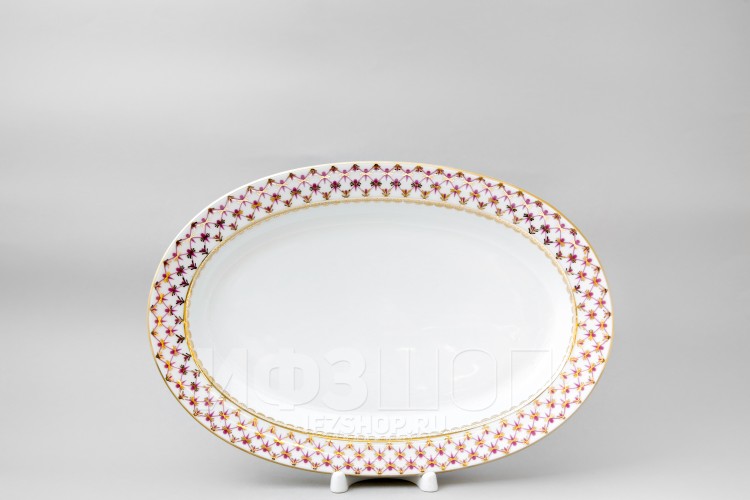 Селедочница 25 х 16.8 см ф. Молодежная рис. Сетка-Блюз (старый вариант) в Москве