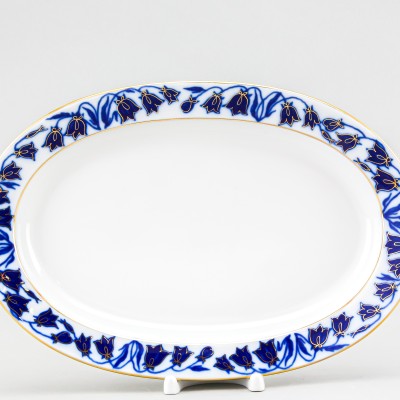 Блюдо овальное 28 х 20 см ф. Молодежная рис. Колокольчики