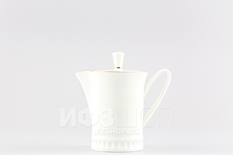 Сливочник ф. Вертикаль рис. Золотой кантик 