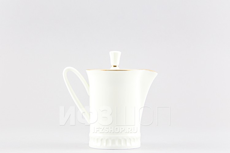 Сливочник ф. Вертикаль рис. Золотой кантик 