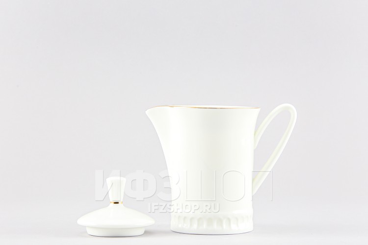 Сливочник ф. Вертикаль рис. Золотой кантик 