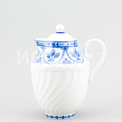 Сливочник ф. Витая рис. Кобальтовый фриз (без золота)