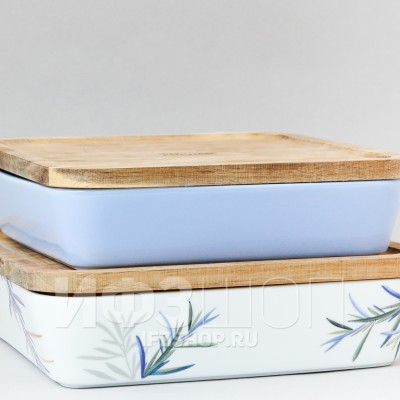 Набор квадратных форм для запекания рис. Розмарин, 2 предмета